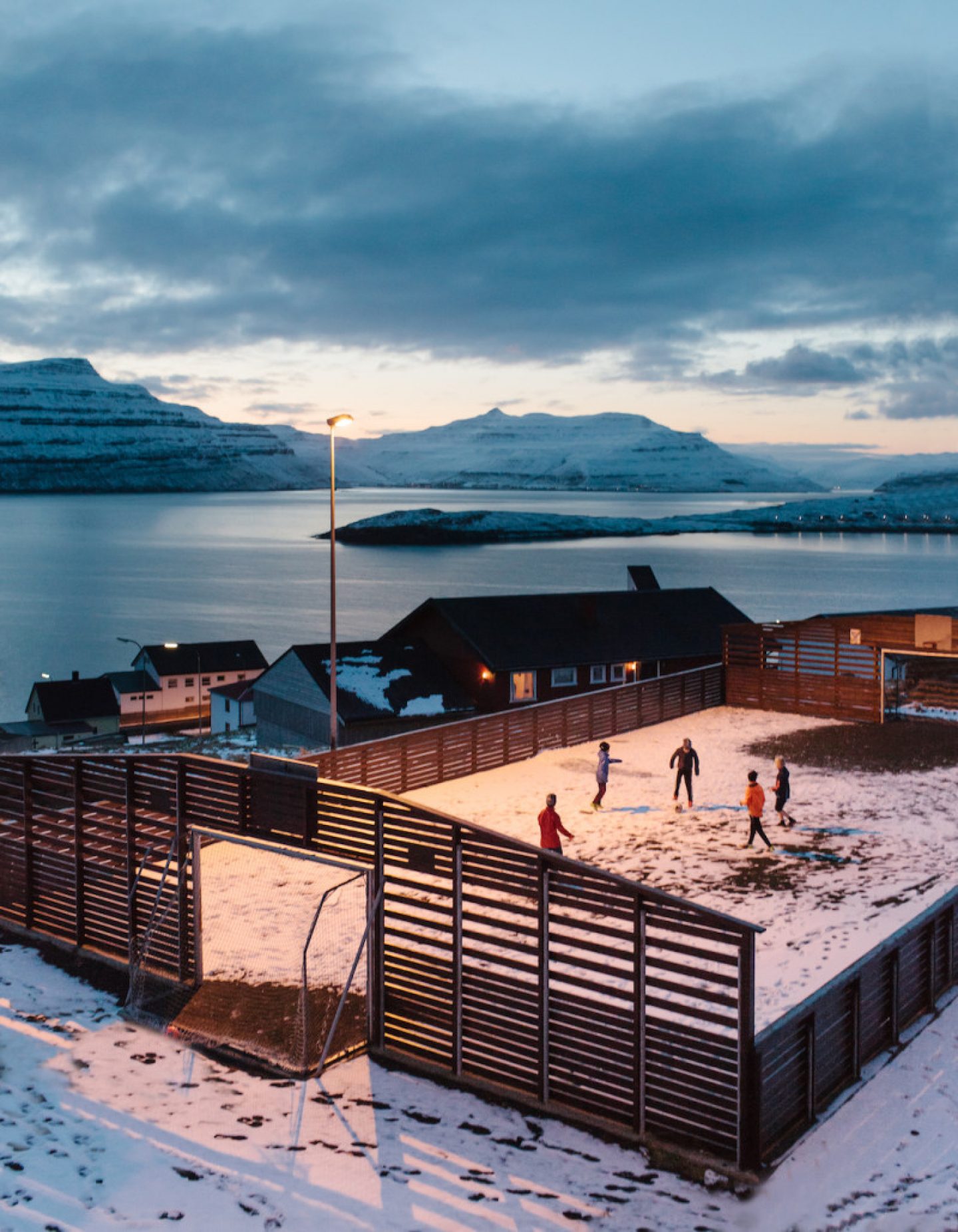 Football in Nes, Faroe Islands, 2016